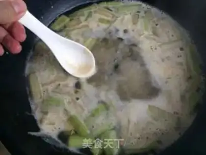 Make Smelt-skinned egg tofu soup step 8