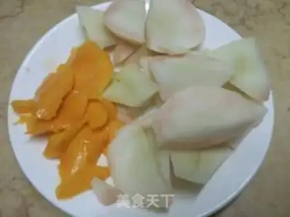 Make Fruit and sugar step 1