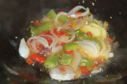 Make Fat tofu soup step 1