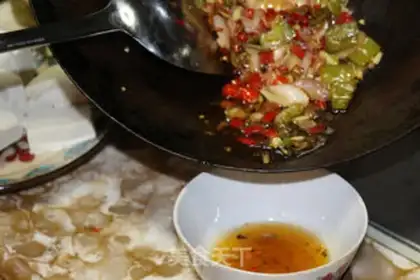 Make Fat tofu soup step 2