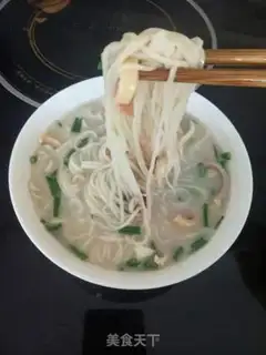 Make The squid makes noodles step 0