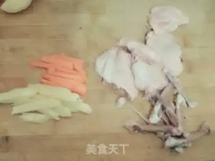 Make No boned chicken wings step 2