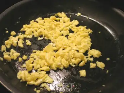 Make Egg potatoes step 1
