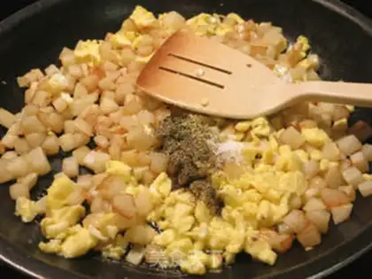 Make Egg potatoes step 4