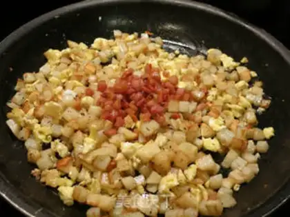 Make Egg potatoes step 5
