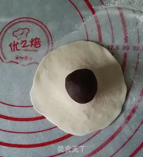 Make Bean sand buns step 6
