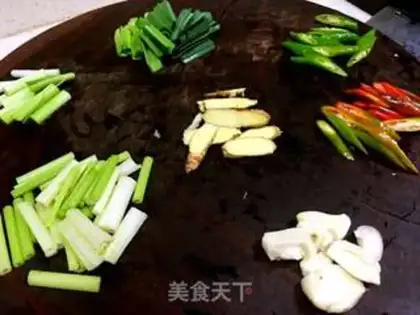 Make Abalone chicken step 1