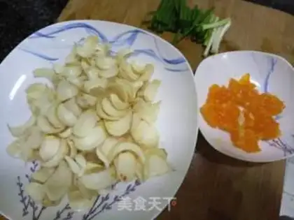Make Salted yolk lily step 0