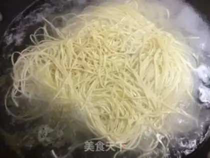 Make Cold noodles step 2