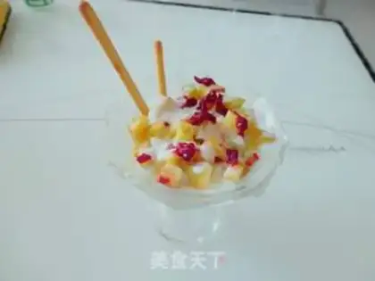 Make Oatmeal fruit cup step 4