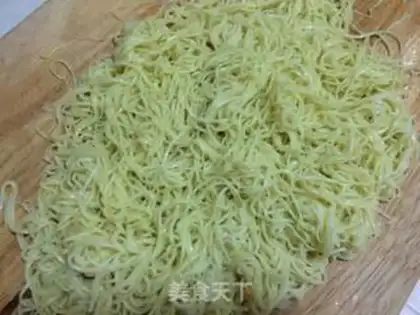 Make Cold noodles step 4