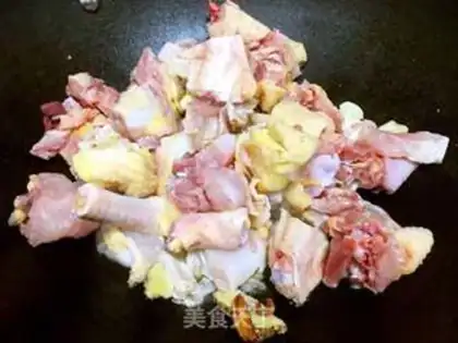 Make Abalone chicken step 10