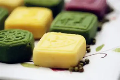 Make Butter, green bean cake step 19