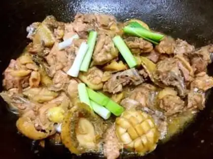 Make Abalone chicken step 14