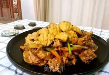 Make Abalone chicken step 16