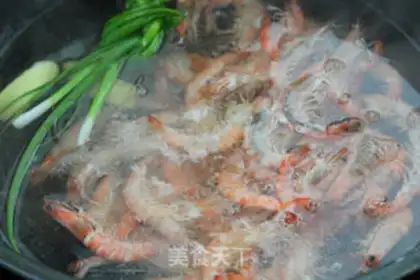 Make White burning shrimp step 3
