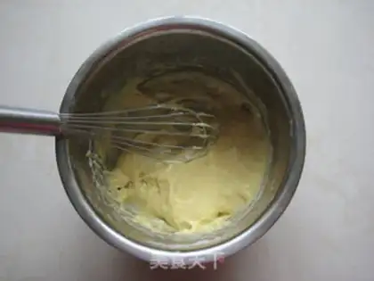 Make All wheat honey pea cake step 2