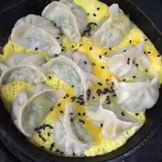 Make Egg dumplings step 7