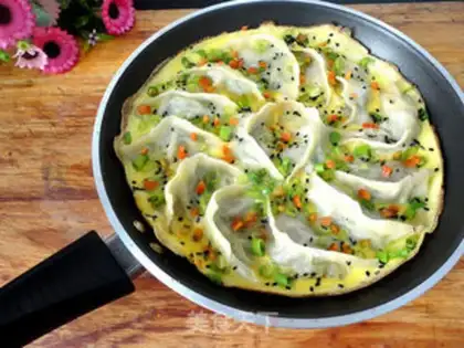 Make Hold on to the omelet step 19