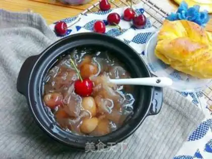 Make Soup of cherries and silver step 7
