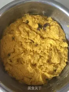 Make Pumpkin corn paste step 4