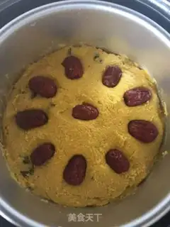 Make Pumpkin corn paste step 6