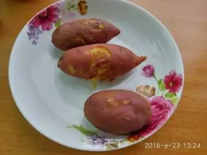 Make Cream cheese and potatoes step 1