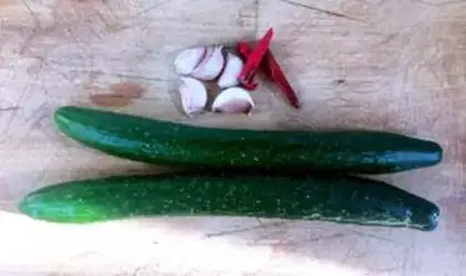 Make The cucumber step 0