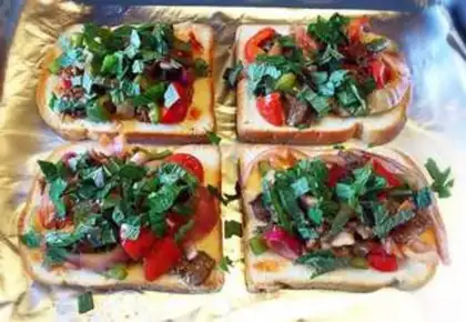 Make Toast pizza step 4