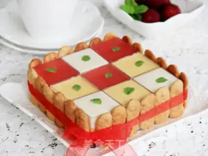 Make A nice, fresh mousse cup step 21