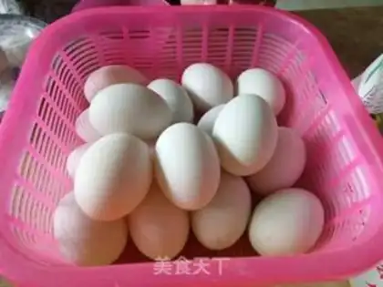 Make Salted eggs step 1