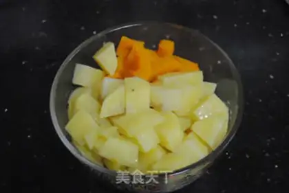 Make Cheese pumpkin mashed potatoes step 3