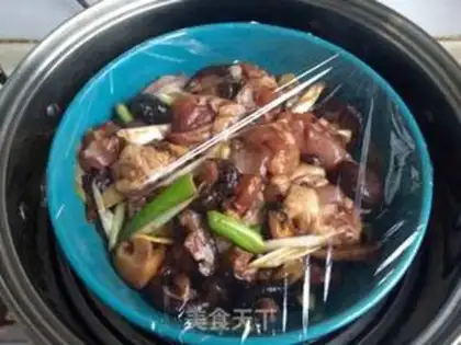 Make Frozen chicken step 8
