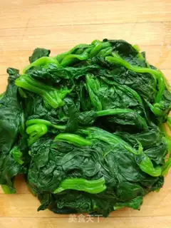 Make Spinach salmon cheese step 5