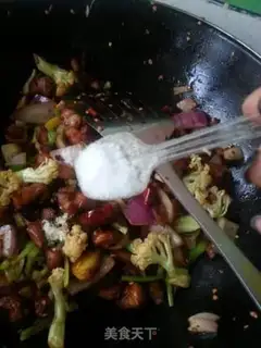 Make Spicy chicken step 13
