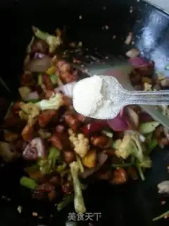 Make Spicy chicken step 14
