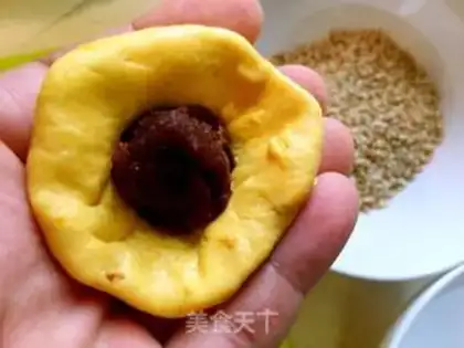 Make Pumpkin pie with soy sauce step 4