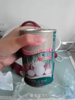 Make Coconut milk nest step 1