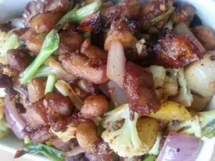 Make Spicy chicken step 16