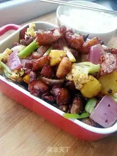 Make Spicy chicken step 18
