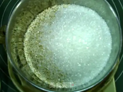 Make Black and white sesame step 1