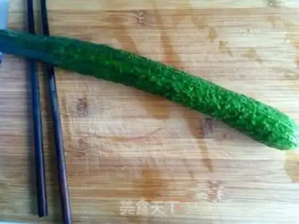 Make cucumber sip chicken step 12