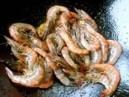 Make Shrimp onions step 5