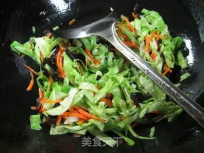 Make Soy sauce noodles step 2