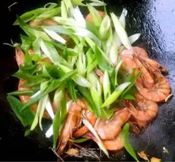 Make Shrimp onions step 7