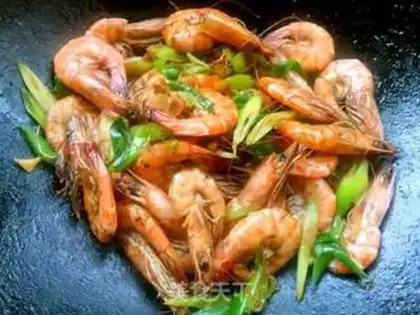 Make Shrimp onions step 8