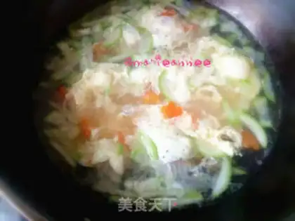 Make Squirty carrot egg soup step 5