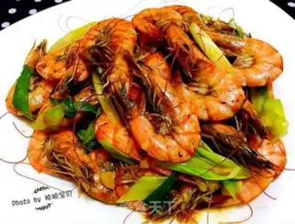 Make Shrimp onions step 11