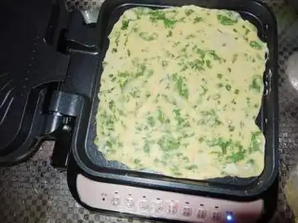Make Celery eggcake step 5