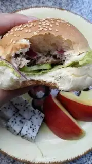 Make Beef and vegetable burgers step 5
